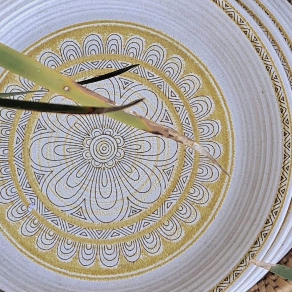 Franciscan Earthenware Stoneware 6 Dinner Plates - Picture 1 of 4